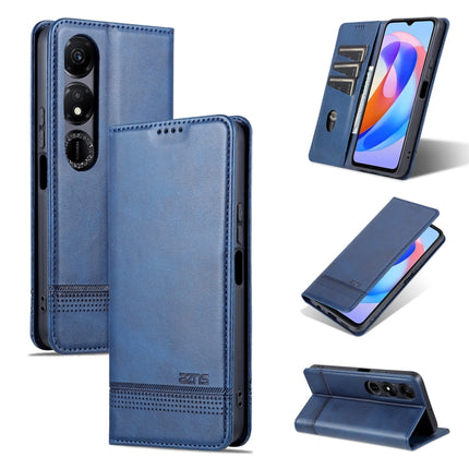 AZNS Magnetic Calf Texture Flip Leather Phone Case, For Honor X50i/90 Lite, For Honor Play 40, For Honor 90 Pro, For Honor 90