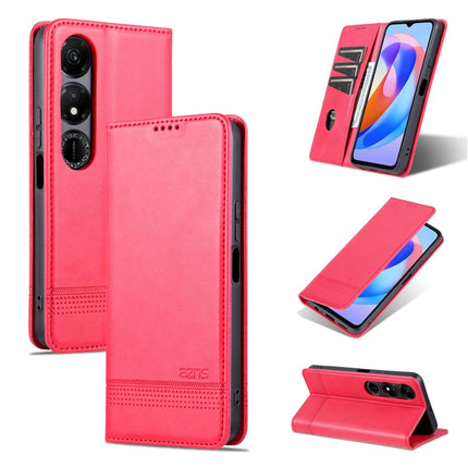 AZNS Magnetic Calf Texture Flip Leather Phone Case