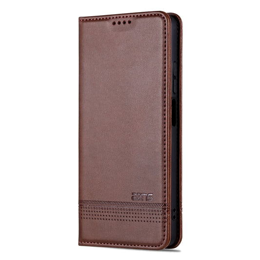 AZNS Magnetic Calf Texture Flip Leather Phone Case