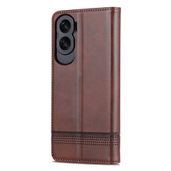 AZNS Magnetic Calf Texture Flip Leather Phone Case