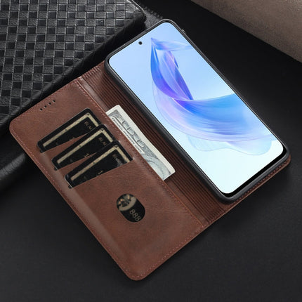 AZNS Magnetic Calf Texture Flip Leather Phone Case