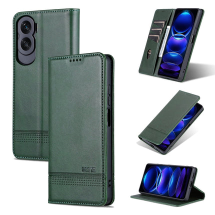 AZNS Magnetic Calf Texture Flip Leather Phone Case