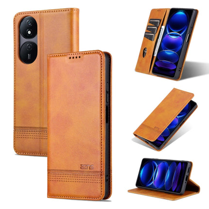 AZNS Magnetic Calf Texture Flip Leather Phone Case