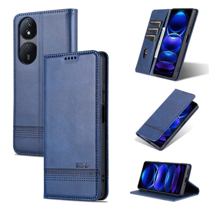 AZNS Magnetic Calf Texture Flip Leather Phone Case