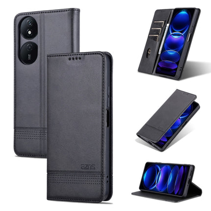 AZNS Magnetic Calf Texture Flip Leather Phone Case