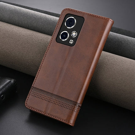 AZNS Magnetic Calf Texture Flip Leather Phone Case