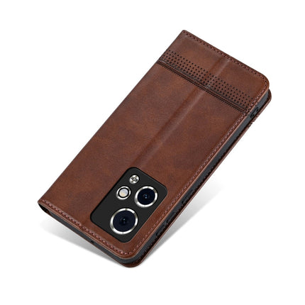 AZNS Magnetic Calf Texture Flip Leather Phone Case
