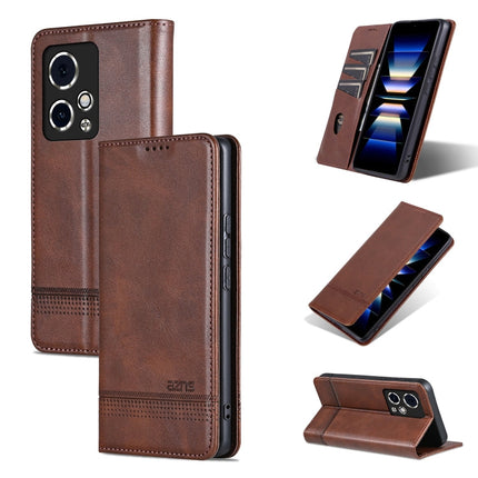 AZNS Magnetic Calf Texture Flip Leather Phone Case