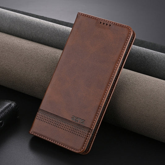 AZNS Magnetic Calf Texture Flip Leather Phone Case