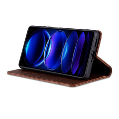 AZNS Magnetic Calf Texture Flip Leather Phone Case