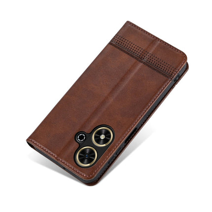 AZNS Magnetic Calf Texture Flip Leather Phone Case