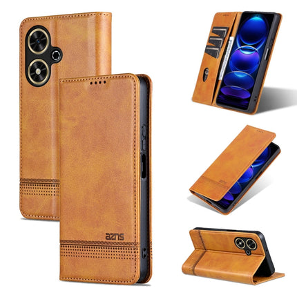 AZNS Magnetic Calf Texture Flip Leather Phone Case