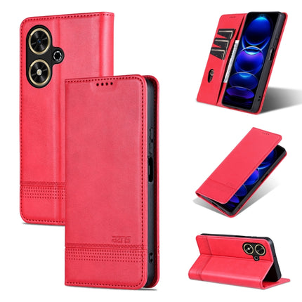 AZNS Magnetic Calf Texture Flip Leather Phone Case, For Honor Play 50/Play 50m 5G, For Honor 200 Lite Global, For Honor Magic6 Pro, For Honor Magic6
