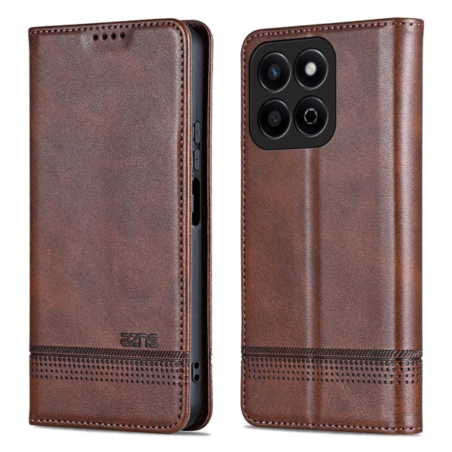 AZNS Magnetic Calf Texture Flip Leather Phone Case