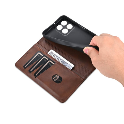 AZNS Magnetic Calf Texture Flip Leather Phone Case