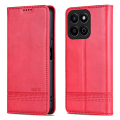 AZNS Magnetic Calf Texture Flip Leather Phone Case