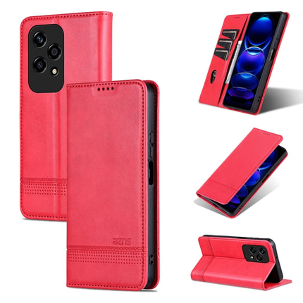 AZNS Magnetic Calf Texture Flip Leather Phone Case, For Honor Play 50/Play 50m 5G, For Honor 200 Lite Global, For Honor Magic6 Pro, For Honor Magic6