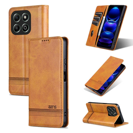 AZNS Magnetic Calf Texture Flip Leather Phone Case