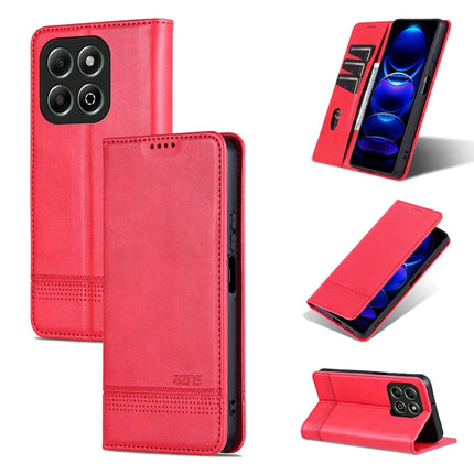 AZNS Magnetic Calf Texture Flip Leather Phone Case