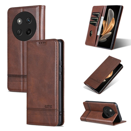 AZNS Magnetic Calf Texture Flip Leather Phone Case, For Honor Magic7, For Honor X60 Pro, For Honor X60, For Honor X60i