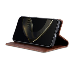 AZNS Magnetic Calf Texture Flip Leather Phone Case