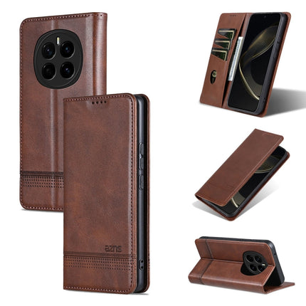 AZNS Magnetic Calf Texture Flip Leather Phone Case