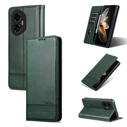 AZNS Magnetic Calf Texture Flip Leather Phone Case, For Honor 300 Ultra, For Honor 300 Pro, For Honor 300, For Honor Magic7 Pro