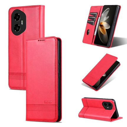 AZNS Magnetic Calf Texture Flip Leather Phone Case