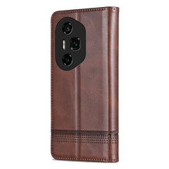 AZNS Magnetic Calf Texture Flip Leather Phone Case
