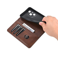 AZNS Magnetic Calf Texture Flip Leather Phone Case