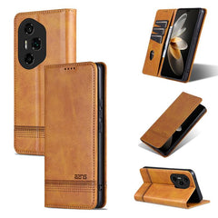 AZNS Magnetic Calf Texture Flip Leather Phone Case