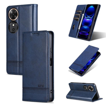 AZNS Magnetic Calf Texture Flip Leather Phone Case, For Honor X70 5G, For Honor 400 Pro 5G Global 160.8mm, For Honor Play 60, For Honor 400 Global 156.5mm