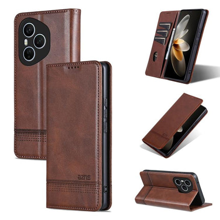 AZNS Magnetic Calf Texture Flip Leather Phone Case, For Honor X70 5G, For Honor 400 Pro 5G Global 160.8mm, For Honor Play 60, For Honor 400 Global 156.5mm