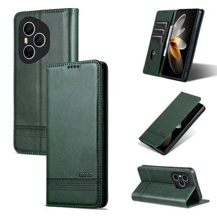 AZNS Magnetic Calf Texture Flip Leather Phone Case, For Honor X70 5G, For Honor 400 Pro 5G Global 160.8mm, For Honor Play 60, For Honor 400 Global 156.5mm