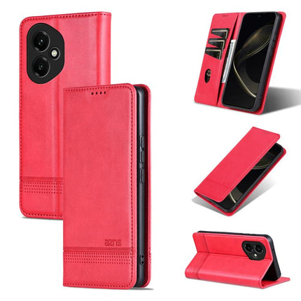 AZNS Magnetic Calf Texture Flip Leather Phone Case