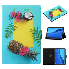 Coloured Drawing Pattern Horizontal Flip Leather Case with Holder & Card Slot & Sleep / Wake-up Function, For Huawei MediaPad M5 lite, For Lenovo Tab M10 Plus TB-X606F, For Lenovo Tab M10 TB-X605F / X505