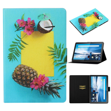 Coloured Drawing Pattern Horizontal Flip Leather Case with Holder & Card Slot & Sleep / Wake-up Function, For Huawei MediaPad M5 lite, For Lenovo Tab M10 Plus TB-X606F, For Lenovo Tab M10 TB-X605F / X505