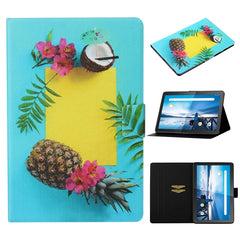 Coloured Drawing Pattern Horizontal Flip Leather Case with Holder & Card Slot & Sleep / Wake-up Function, For Huawei MediaPad M5 lite, For Lenovo Tab M10 Plus TB-X606F, For Lenovo Tab M10 TB-X605F / X505