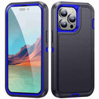 For iPhone 14 Pro / Dark Blue + Royal Blue