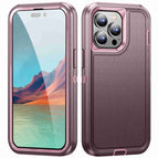 For iPhone 14 Pro / Purple + Pink