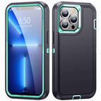 For iPhone 13 Pro / Dark Blue + Light Blue