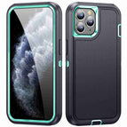 For iPhone 11 Pro Max / Dark Blue + Light Blue