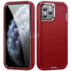 For iPhone 11 Pro / Red + Black