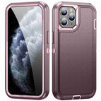 For iPhone 11 Pro / Purple + Pink