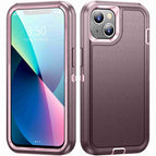 For iPhone 11 / Purple + Pink