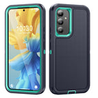 For Samsung Galaxy A54 / Dark Blue + Light Blue