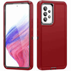 For Samsung Galaxy A13 / Red + Black