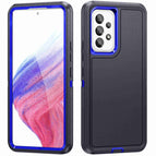 For Samsung Galaxy A13 / Dark Blue + Royal Blue