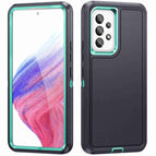 For Samsung Galaxy A13 / Dark Blue + Light Blue