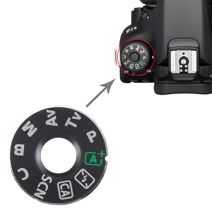 OEM Mode Dial Iron Pad, For Canon EOS 4D / EOS 70D, For Canon EOS 700D, For Canon EOS 5Ds / EOS 7D Mark II, For Canon EOS 7D / EOS 5D Mark II, For Nikon D750 / D7100 / D7200, For Canon EOS 80D, For Canon EOS 600D, For Canon EOS 90D                     ...